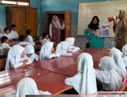 Puskemas Mandangin Sosialisasikan Program PTM kepada Siswa SD