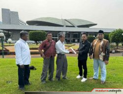 Datang ke DPR RI, Jurnalis Pamekasan Serahkan Tuntutan Tolak RUU Penyiaran