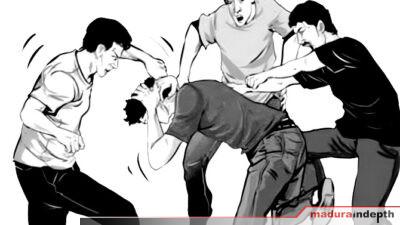 Pengeroyokan kader pmii pamekasan di desa larangan badung