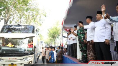 Calon jemaah haji CJH sampang 2024