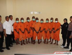 Sembilan Nelayan Raas Diringkus Usai Kedapatan Pakai Bom Ikan di Kangean