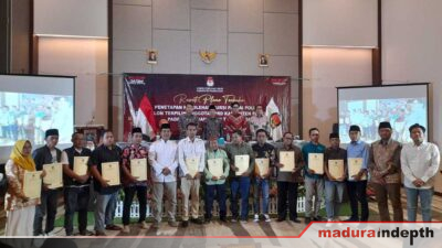 penetapan kpu dprd pamekasan terpilih 2024