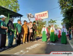 KKM Rubaru Gelar Lomba Gerak Jalan, Kepala Kemenag Sumenep Beri Apresiasi