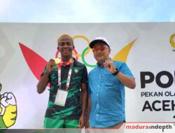 Maulana Ismail, Atlet Sumenep Sabet Medali Emas Lari 400 Meter pada PON XXI 2024
