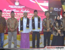 Dapat Nomor Urut 01, Paslon Mandat Optimis Bawa Sampang Lebih Maju