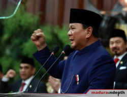 Resmi Dilantik Jadi Presiden, Prabowo Soroti Demokrasi Bangsa Indonesia