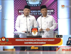 Paslon Jimad Sakteh Paparkan Visi Misi di Debat Pertama Pilkada Sampang