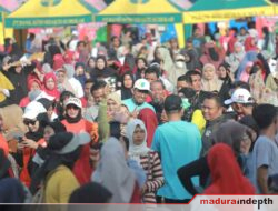 Pasangan Cabup-Cawabup FAHAM Jalan-jalan Sehat Bersama Ribuan Masyarakat