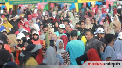 Paslon faham jalan-jalan sehat