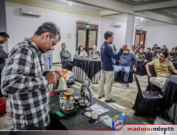 Puluhan Jurnalis Belajar Cara Menyeduh Kopi, HCML Hadirkan Tiga Barista Handal