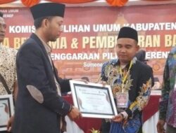 KPU Sumenep Beri Penghargaan untuk Tenaga Adhoc Berprestasi