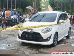 Polisi Belum Ketahui Penyebab Mobil Terbakar Depan Masjid Jamik