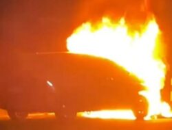Mobil Hyundai Terbakar di JLS Sampang, Ini Penyebabnya