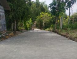 Disuplai Beton Berkualitas, Jalan TMMD Batokarang Siap Digunakan Warga