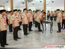 Kwartir Cabang Pramuka Sumenep Resmi Dilantik, Bupati Sampaikan Pesan Penting
