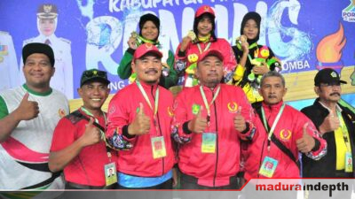 ajeng atlet renang sumenep porprov jatim medali emas