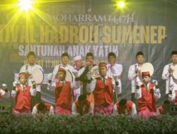 Meriah! Festival Hadroh & Santunan Anak Yatim Warnai Gebyar Muharram 1447 H di Sumenep