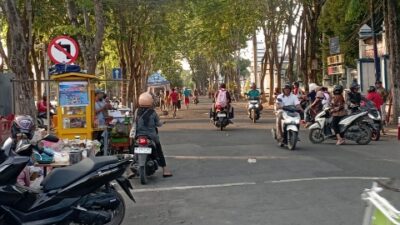 Jalur baru alun-alun trunojoyo