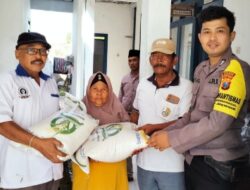 H. Sugiri AM Bersama APH Pantau Langsung Penyaluran Bapang di Jrengik