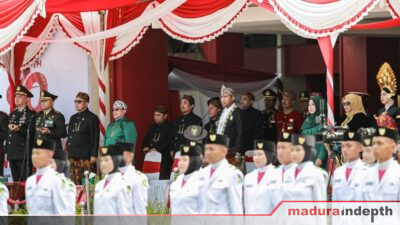 upacara HUT ke 80 RI