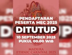 Pendaftaran Madura Ethnic Carnival 2025 Ditutup, Peserta Lampaui Target