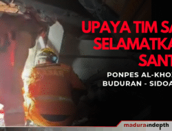 SAR Temukan Dua Korban Selamat di Reruntuhan Ponpes Al Khoziny Sidoarjo