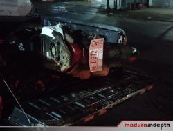 Tiga Warga Sampang Tertabrak Truk di Jalan Raya Angsokah, Dua Meninggal dan Satu Kritis