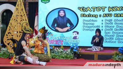Bupati Achmad Fauzi: Festival Dalang Topeng Remaja Jadi Kunci Pelestarian Seni Tradisi Sumenep