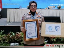 Satlantas Polres Sumenep Raih Penghargaan Terbaik I Penurunan Angka Kecelakaan Lalu Lintas Triwulan III Tahun 2025