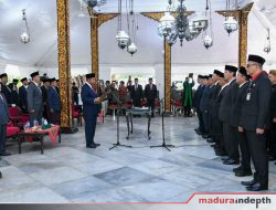 Segarkan Kinerja Birokrasi, Bupati Sumenep Lantik Puluhan Pejabat di Tingkat OPD hingga Kecamatan