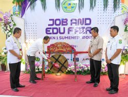 Kacabdin Jatim Wilayah Sumenep Dorong Lulusan SMKN 1 Sumenep Siap Kerja dan Melek Digital