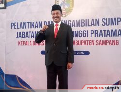 Nor Alam Resmi Pimpin Disdik Sampang, Bupati Dorong Reformasi Total Pendidikan