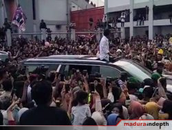 Pulang Kampung Disambut Ribuan Warga, Valen DA7 Galang Donasi Rp1,1 Miliar