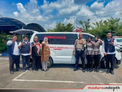 Operasi Keselamatan Semeru 2026, Satlantas Polres Sumenep Asah Keterampilan Sopir Ambulans