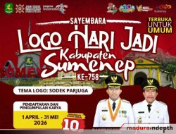 Pemkab Sumenep Buka Sayembara Logo Hari Jadi ke-758, Usung Tema “Sodek Parjuga”