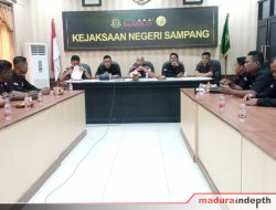 Audiensi di Kejari Sampang, Koalisi Ormas dan LSM Tagih Kejelasan Dugaan Hibah KONI