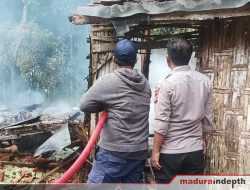 Dua Rumah Milik Lansia di Torjun Terbakar, Kerugian Ditaksir Rp150 Juta