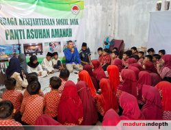 Peduli Sesama, Siswa FIES Gelar Kegiatan Berbagi di Panti Asuhan Amanah Umat Lenteng