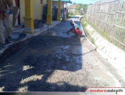 Jalan Rabat Beton Dusun Marparan Dibangun, Anggaran Rp38 Juta dari Dana Desa
