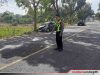 Diduga Mengantuk, Honda Brio Oleng lalu Tabrak Truk di Torjun