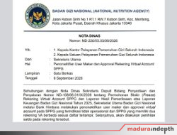 BGN Nonaktifkan 2.141 Rekening VA SPPG, Ini Alasannya