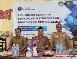 KKG 02 Lenteng Gelar Diseminasi Bimtek Digitalisasi Pembelajaran