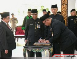 Dilantik di Keraton, Wabup Imam Hasyim Minta 129 Kepsek di Sumenep Inovatif dan Kuasai Teknologi